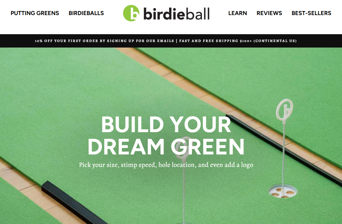 Golf E-commerce GA4 Implementation